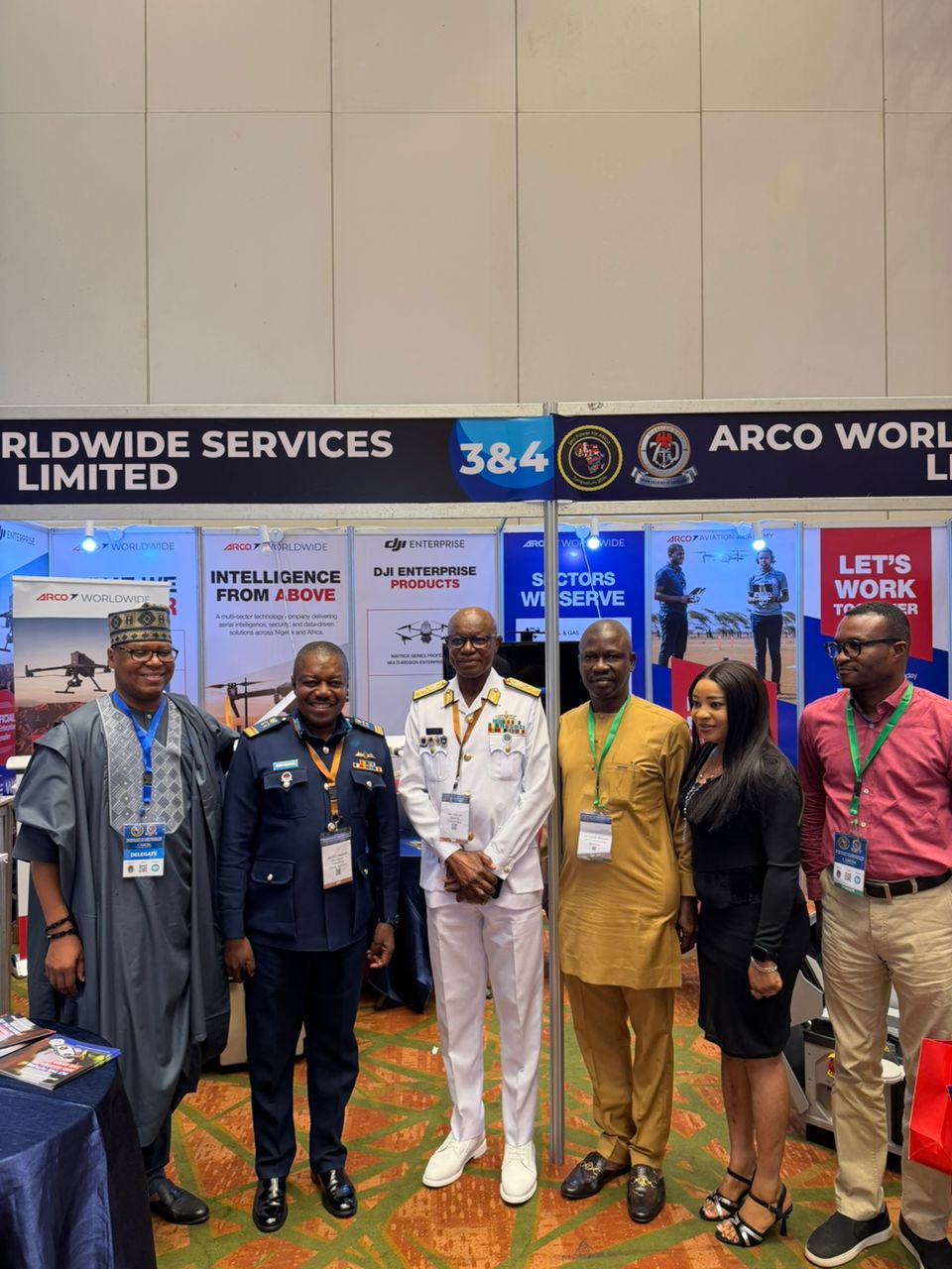 ARCO Worldwide Showcases Drone Capabilities to Africa's Defence and Maritime Leaders at 6th Sea Power for Africa Symposium and 70th Anniversary of the Nigerian Navy